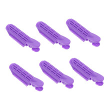 6pcs Root Volume Hair Clips and Curlers Set for Instant Lift and Soft Curl Styling