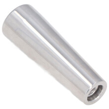 Stainless Steel Mirror Look Beer Tap Handle Rustproof for Kegerator 2.6in