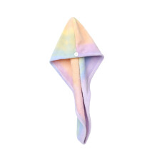 Microfiber Hair Towel Cap Quick Dry Super Absorbent Turban for All Hair Types Home and Travel