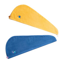 4pcs Microfiber Hair Drying Towels for Women Fast Dry Absorbent Wraps Soft Comfortable for Home Travel
