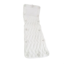Oversized Full Body Bath Pillow and Spa Bath Mat with Ergonomic Neck Support, QuickDry Mesh