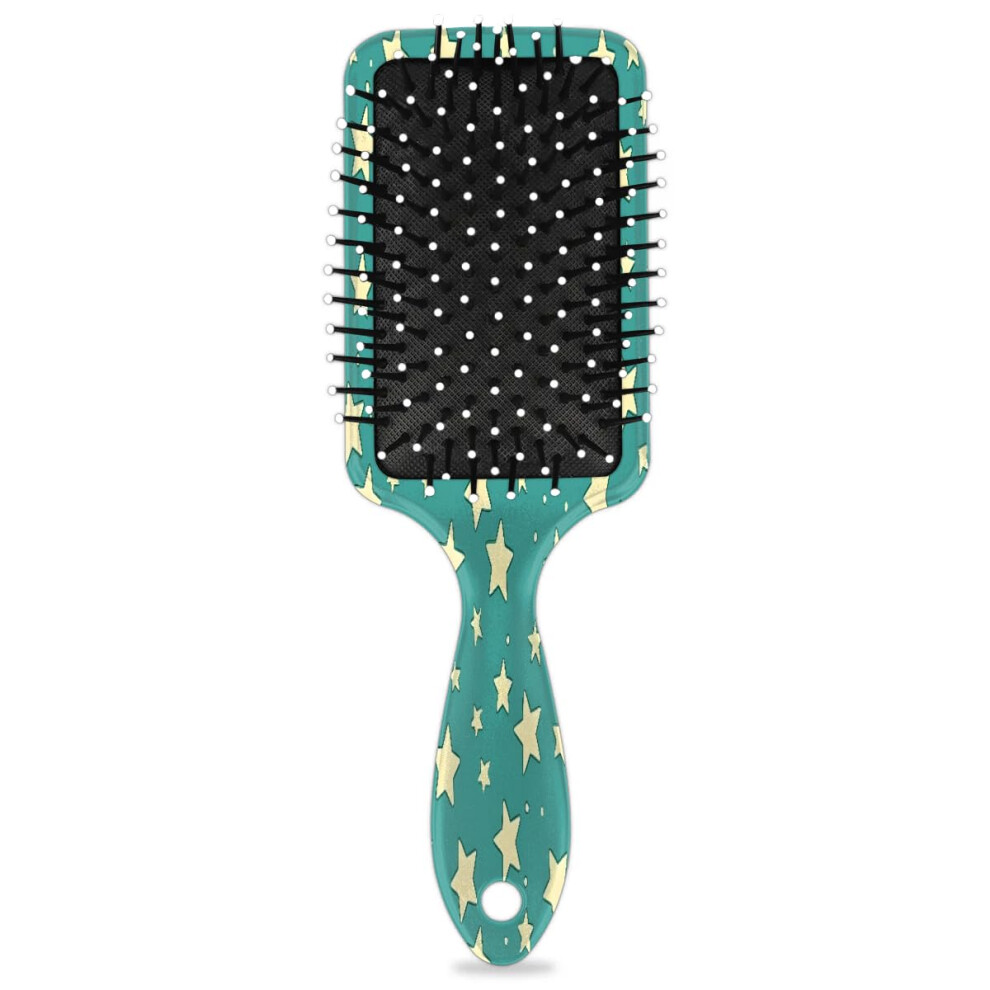 Detangling Hair Brush with Nylon Bristles for Smooth Detangling and Gentle Scalp Massage, Travel Size