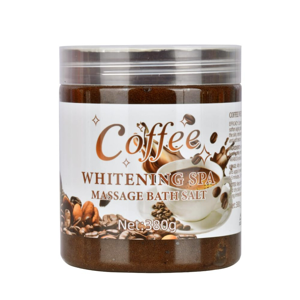 Coffee Body Scrub with Natural Arabica and Shea Butter, Deep Exfoliation for Smoother Skin 12oz