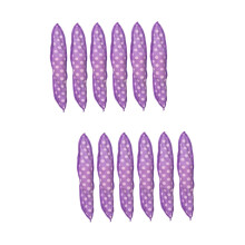 12pcs Ecofriendly Hair Rollers No Heat Sponge Curlers for Women Soft Foam Styling Curls
