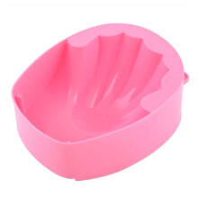 Nail Soak Bowl for Acrylic Removal and Manicure Care, Plastic Finger Soaking for Salon or Home