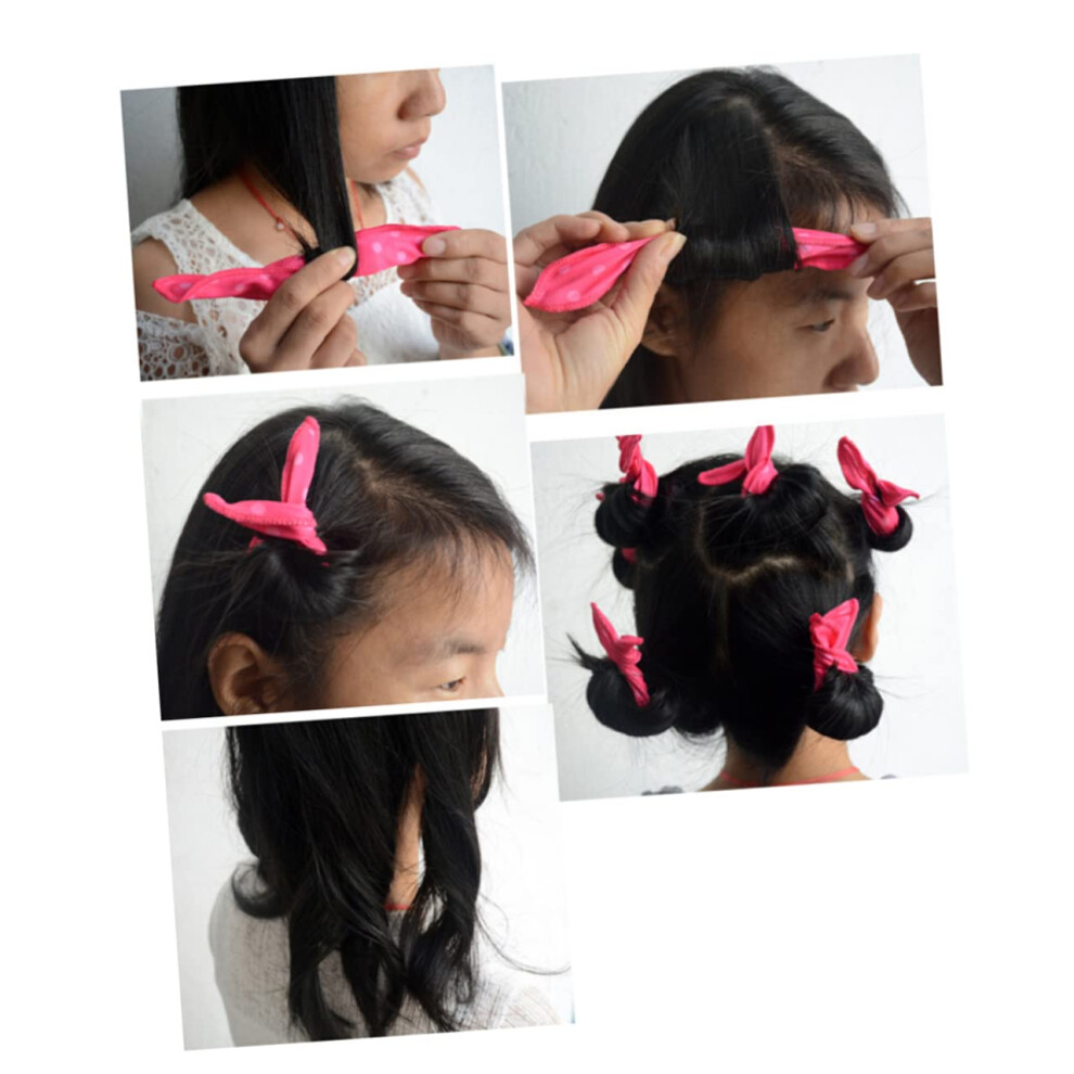 Foam Hair Rollers Set 15pcs No Heat Curlers for Women Soft Jumbo Sponge for Overnight Styling