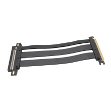 PCIe 5.0 X16 Verlängerungskabel 128Gbps 20cm Schwarz für GPU und KI