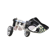 Support de jambe pour animaux de compagnie Ă deux roues, cadre-S