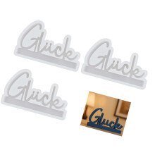 Moule en Silicone avec lettres faciles à nettoyer, pour la