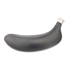 Unique Banana Flask Stainless Steel 5Oz Capacity Pocket-1