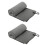 High Strength Golf Towel Long Time Use Polyester Fabric-grey 1