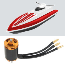 Brushless RC Boat Motor 22800KV Aluminum Water Cooling 12N8P
