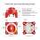 Battery Power Cutoff Switch IP66 Waterproof 350A 2-Position 5