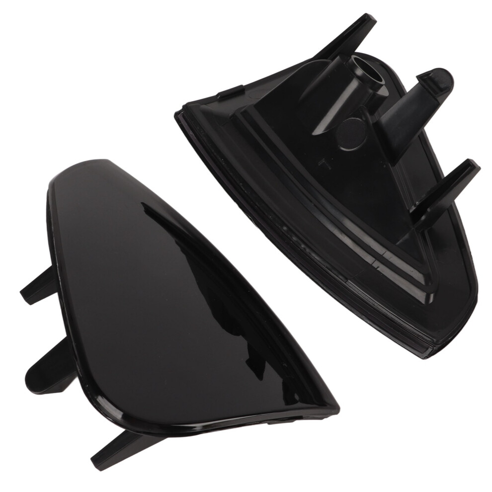 2 Pcs Front Turn Signal Cover For Dodge Charger 2006Â2010 Light/Black 7601390245076