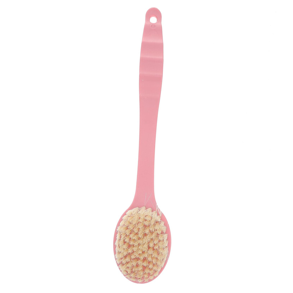 Curved Bath Shower Brush Long Handle Back Scrubber with Ergonomic NonâSlip Grip for Deep Cleaning