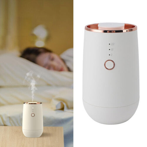 Essential Oil Diffuser with Long Lasting Fragrance for Car and Home, Automatic White Aromatherapy 2