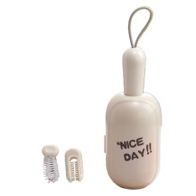 Foldable Bottle Brush With Soft Sponge Head And 2PCS-White 1