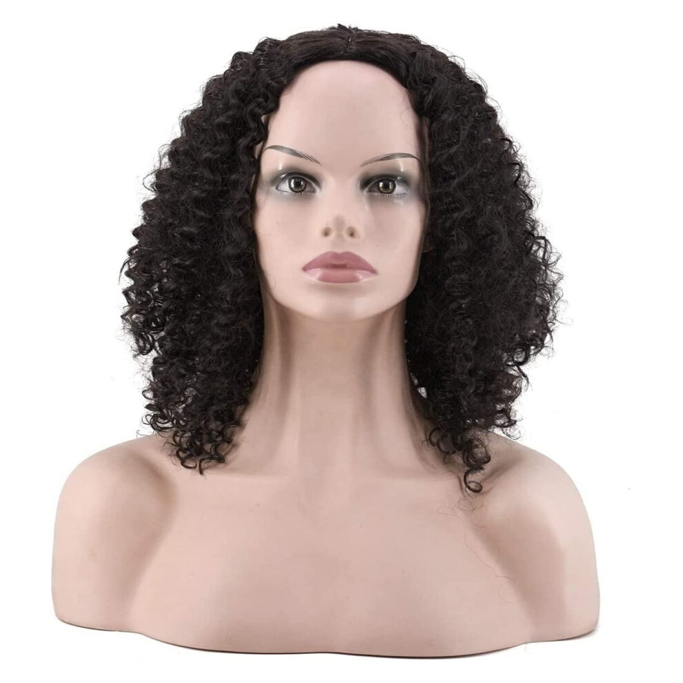 Unisex Long Curly Synthetic Wig With Smooth Silky Texture, Heat Resistant Wavy Cosplay Hair For Women