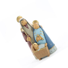 Christmas Nativity Decorative Figurine-Kitten Family