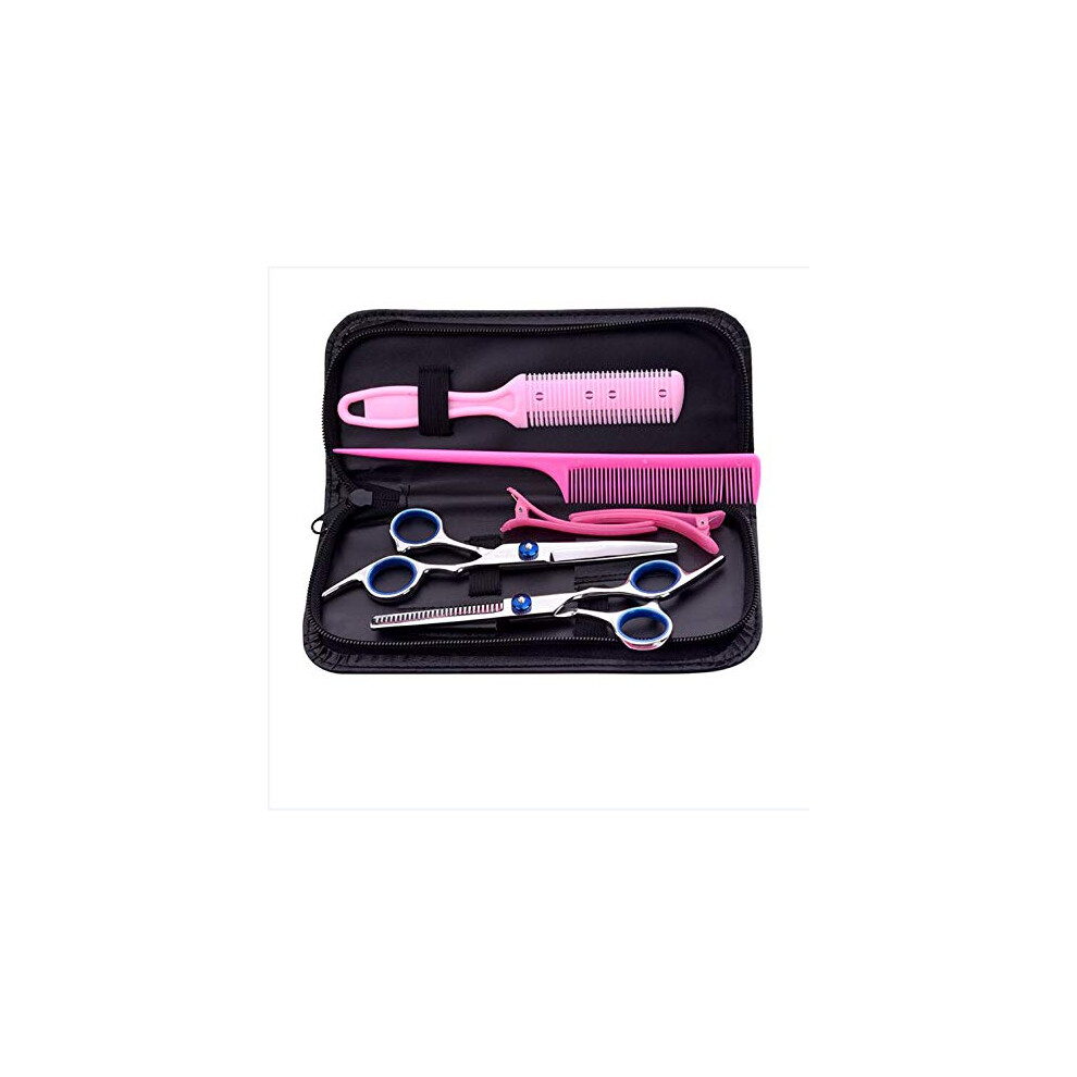 Professional Hair Cutting Scissors 6 Inch Japanese Stainless Steel Barber Shears with Sharp Precision Blades and Ergonomic Grip for Salon and