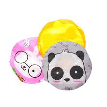 Cute Cartoon Mushroom Waterproof Shower Cap for Women and Kids, Reusable Hair Protector with Elastic Fit