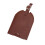 Travel Accessory Sliding Luggage Name Labels With Secure-brown 1