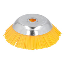 25mm Nylon Wheel Brush Trimmer for Garden & Yard Weeding