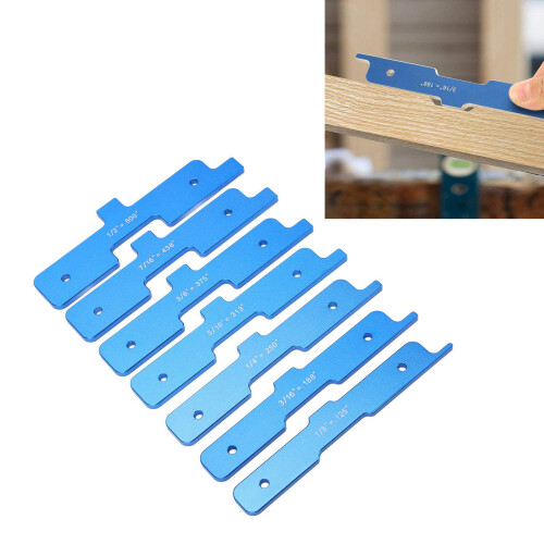 Aluminium Alloy 7Pcs Gauge Blocks