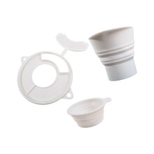 Practical 3In1 combiner Extras Cover Elongated channel-White