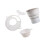 Premium combiner Part Set Includes Extended Pouring Tube-White 1