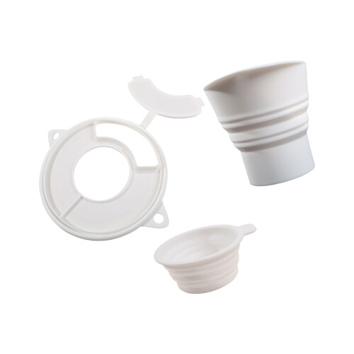 Practical 3In1 combiner Extras Cover Elongated channel-White