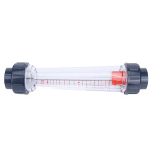 Plastic Tube Liquid Flowmeter 0.4-4m³/h High Accuracy Acid Alkali Resistant