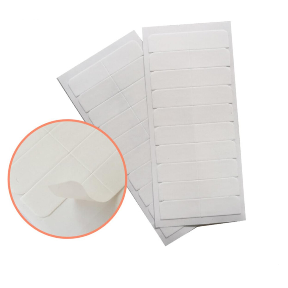 Unisex 50Pcs Double Sided Hair Extension Tape Seamless Wig Tape Waterproof Longlasting Hold