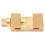 2Pcs Brass Scribe Ruler Positioning Limit Blocks for Accurate Marking 10