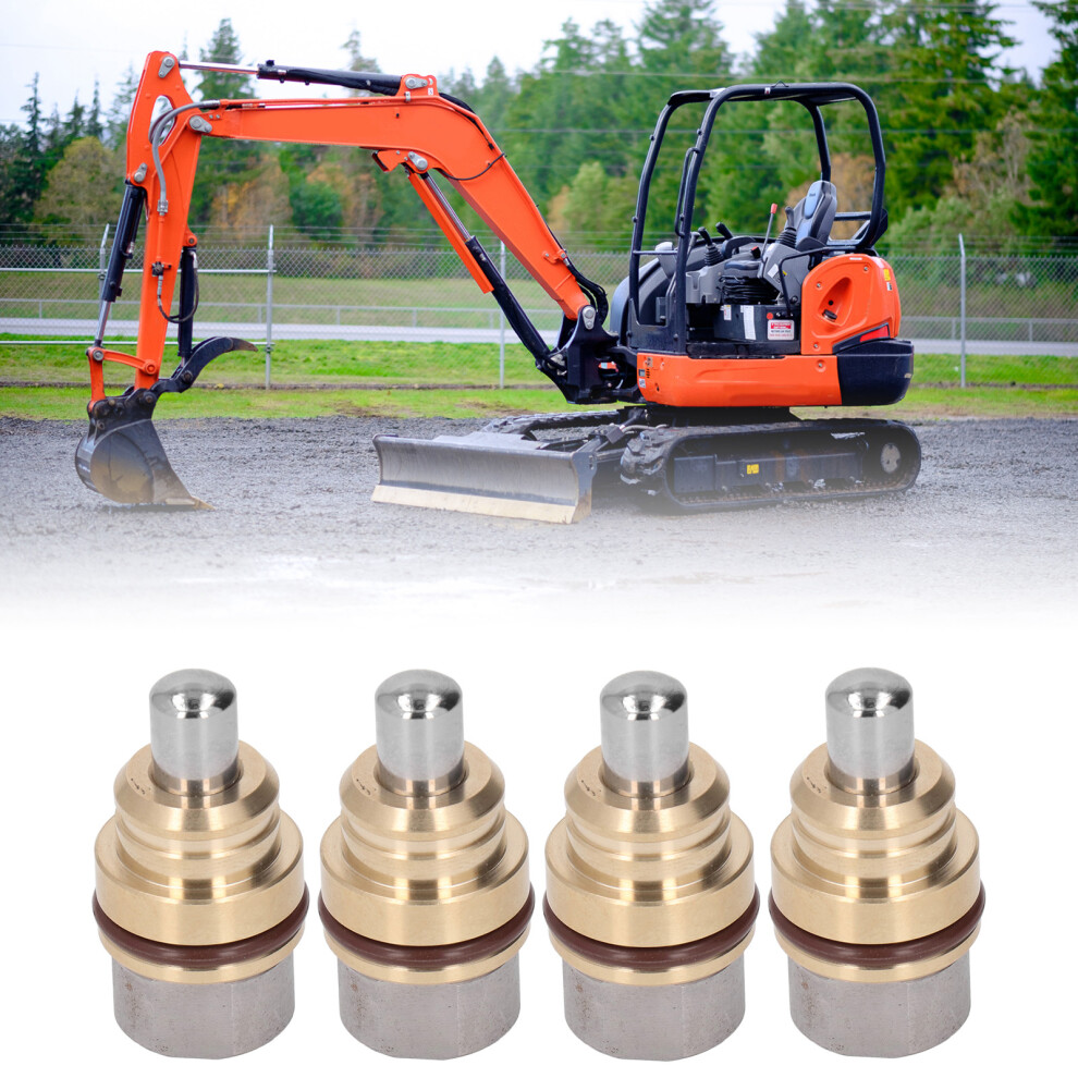 Hydraulic Excavator Joystick Handle 4Pcs Replacement For Kubota Durable Sealing 8491390247625