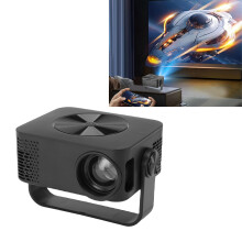 1080P WiFi LED-Projektor 150 ANSI 360-Stand 10,5x9cm Schwarz