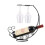 Étagère à vin en fer décorative peu encombrante,-Noir 1