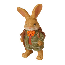 Mini-Hasen aus Kunstharz, kleine kleine-Abenteurer-Hase