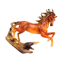 Creative Galloping Horse Statue Fine Resin Craft-75382HD left