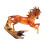 Creative Galloping Horse Statue Fine Resin Craft-75382HD left 1