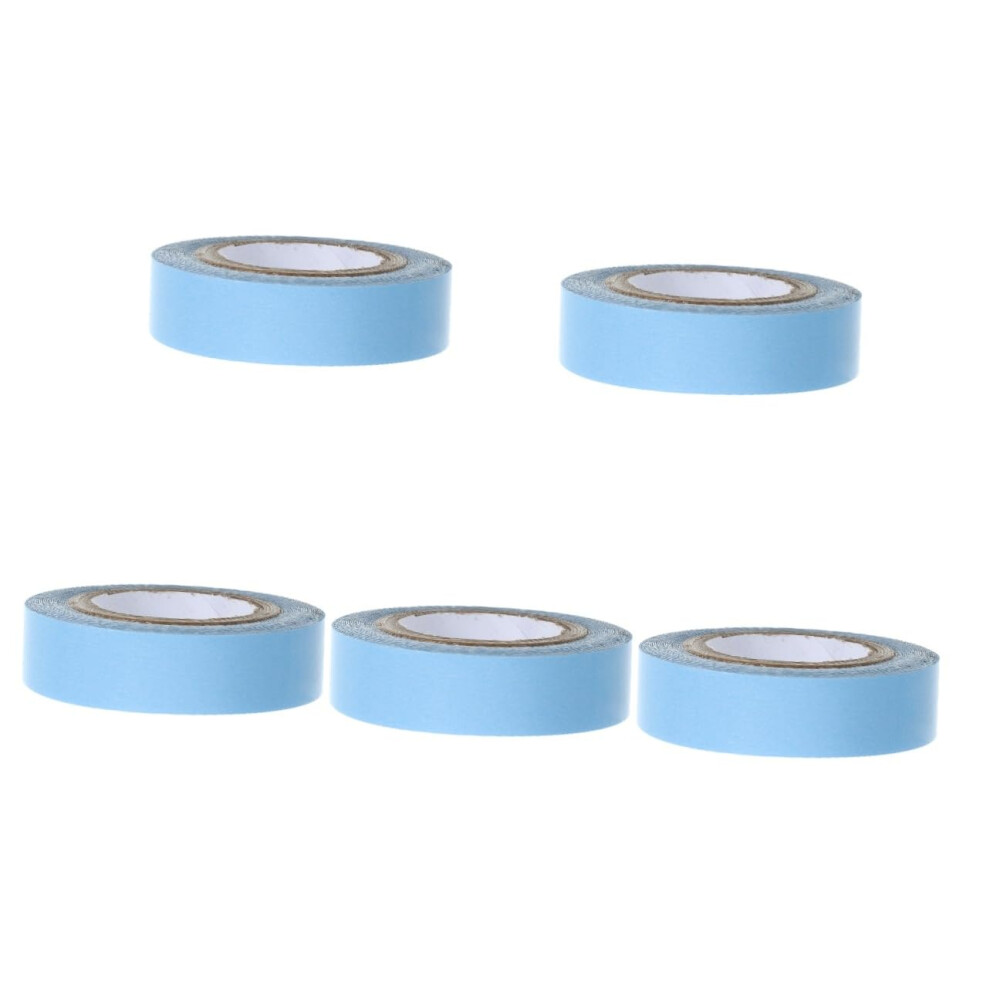 5 Rolls Strong Hold Lace Front Wig Tape for Sensitive Skin, Invisible LongLasting Adhesive