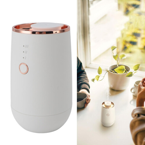 Essential Oil Diffuser with Long Lasting Fragrance for Car and Home, Automatic White Aromatherapy 1