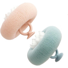 2 in 1 Sunflower Suction Cup Bath Sponge, Super Soft Exfoliating Body Scrubber for Unisex Use