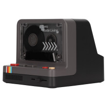 Tragbarer Bluetooth-Kassettenspieler Stereo mit 1200mAh Akku, Schwarz