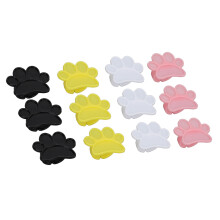 40 Stück Kunststoff-Nagellack-Ring-Set, 4 Farben, salonfähiges Tragen