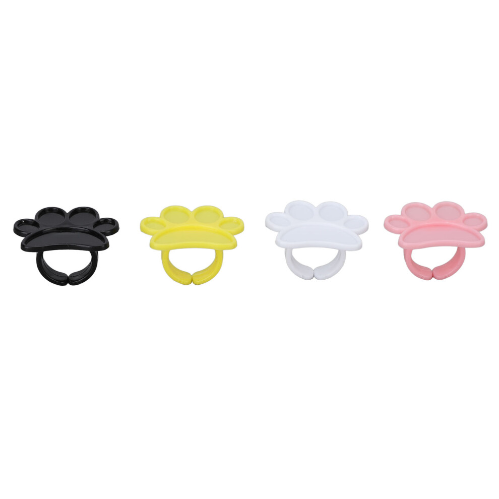Assorted Nail Polish Palette Ring 40pk