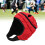 Jugend Rugby Polsternder Kopfschutz Soft Shell Helm, Rot, S 16