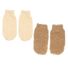 Exfoliating Bath Gloves for Body Cleaning and Dead Skin Removal, 4pcs Shower Scrubber Set