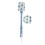 Long Handle Back Scrubber for Shower, Body Exfoliating Brush with Deep Cleaning and Massage Function 1