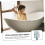 Long Handle Back Scrubber for Shower, Body Exfoliating Brush with Deep Cleaning and Massage Function 4